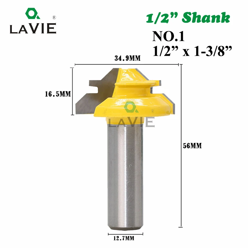 LAVIE 3pcs 12mm 1/2