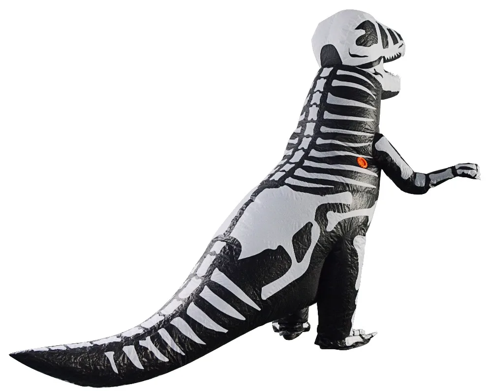 Skeleton Inflatable Dinosaur Costume (6)