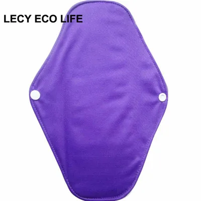 LECY ECO LIFE моющиеся гигиенические салфетки прокладки для менструального периода, 10 цветов mama прокладки с органическим бамбуковым хлопком внутри - Цвет: 504