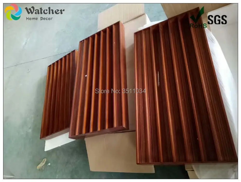 US $653.60 1box 2pcs 120x60x10cmWideband diffuser wood Full frequency diffuser Acoustic Sound Diffuser Diffusor Treatment Panel Studio