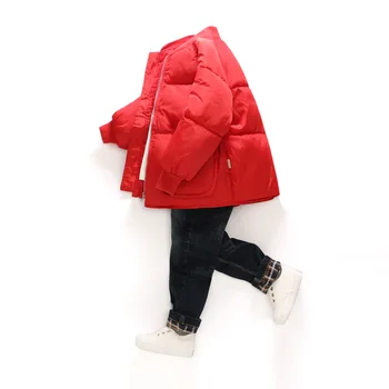 

2018 autumn and winter new children's cotton coat Korean version of the small children's bread clothes men and women baby jacket