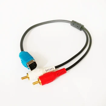 

Biurlink 13 Pin Port to RCA Input Adapter Audio Cable For Alpine KCE-237B