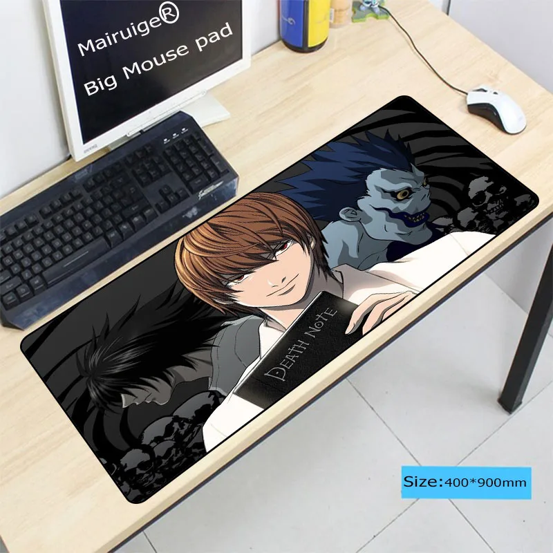  Mairuige Japanese Anime Death Note Large Mouse Pads for PC Computer Laptop Notbook Play Mat OverLoc