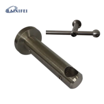 

2 Pcs D12mm Curtain Rod Decorative Bracket Geschlossen , Curtain Accessories Bracket for Window Decoration