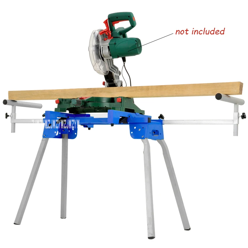 ST001 Многофункциональный портативный торцовочная пила кронштейн складной алюминиевый верстак кронштейн складной деревообрабатывающий стол Подвижный кронштейн