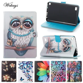 

Wekays For Kindle Fire 7 2017 2015 Cartoon Owl Leather Case For Amazon Kindle Fire 7 Fire7 2015 2017 7.0 inch Tablet Cover Cases