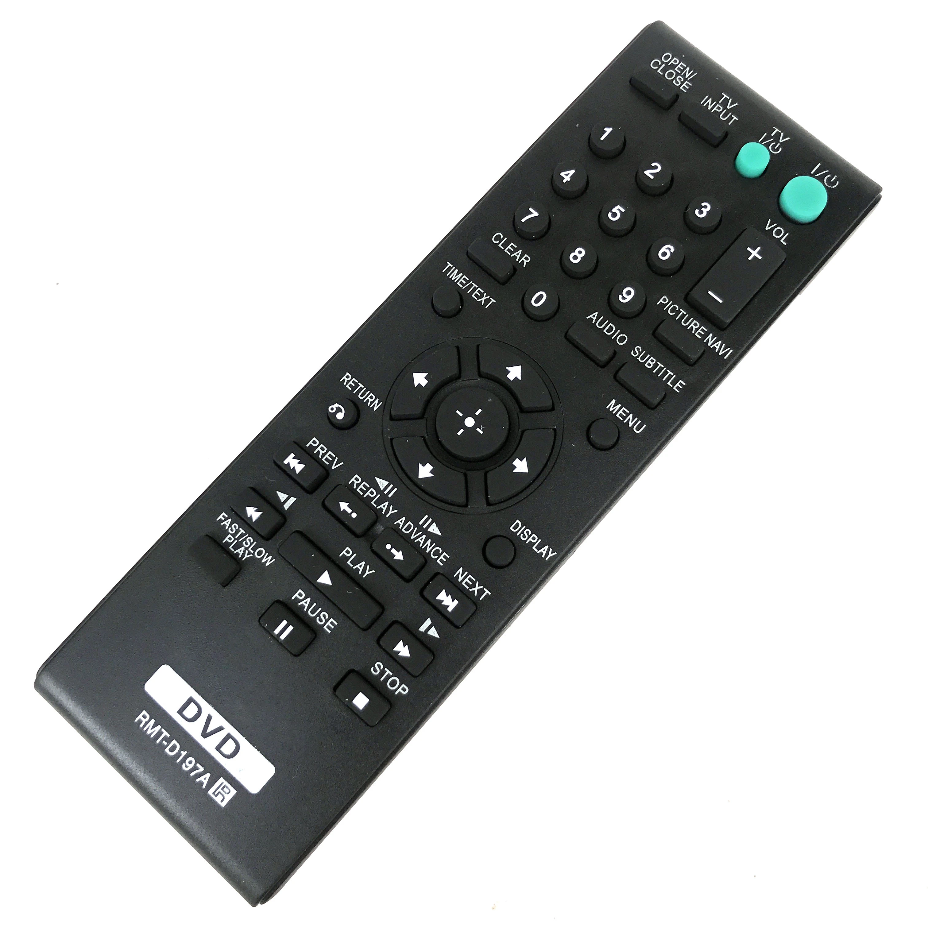 New Remote Control Rmtd197a For Sony Fit For Dvd Player Dvpsr320 Dvp