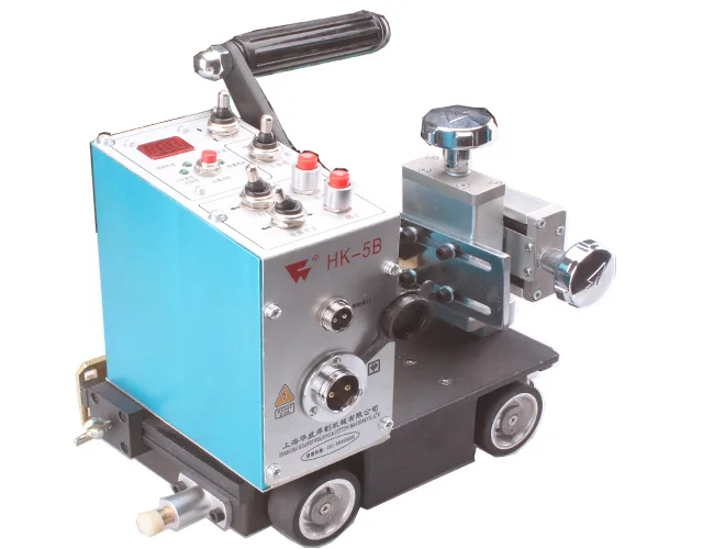 US $666.78 Automatic Welding Car Automatic Fillet Welding Car Fillet Welding Machine 24V Drive Motor Wire Cutting Line Welding Tools HK5B