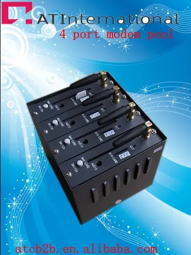 4 port modem pool Q2406 with FTP