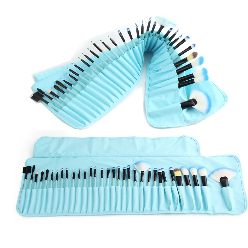 Professional 32 Pcs Cosmetic Makeup Brush Set Foundation Powder Eyeliner Brushes Make up Tool Kit Pinceis Maquiagem Christmas Gifts (701)