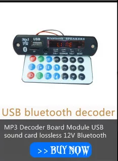 10 шт./лот 12 В/5 В Bluetooth MP3 декодирования доска звуковая карта USB Bluetooth вызова DIY Lossless декодер модуль электронные часы MD03