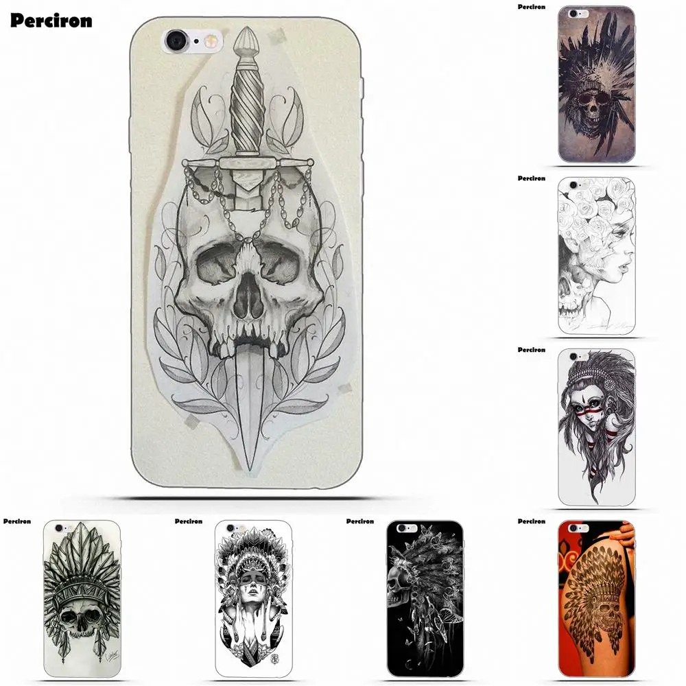 

Indian Feather Skull For Galaxy Alpha Core Note 2 3 4 S2 A10 A20 A20E A30 A40 A50 A60 A70 M10 M20 M30 TPU Cases Skin