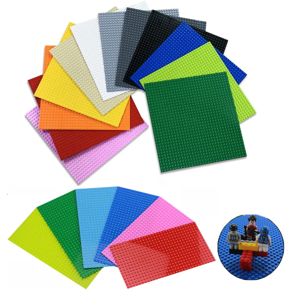 Модные 32*32/32*16 точек опорные пластины для маленьких кирпичей DIY строительное