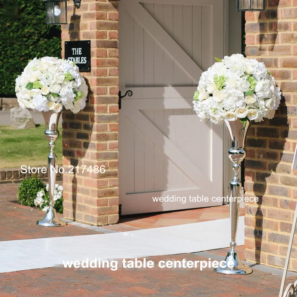 new mental flower stand wedding aisle decor for wedding stage decorationin Glow Party Supplies