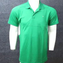 Для мужчин лето JL гольф футболки для тренировок анти-пот быстросохнущая отличный хлопок короткий рукав гольф футболки носки 5 различных расцветок;