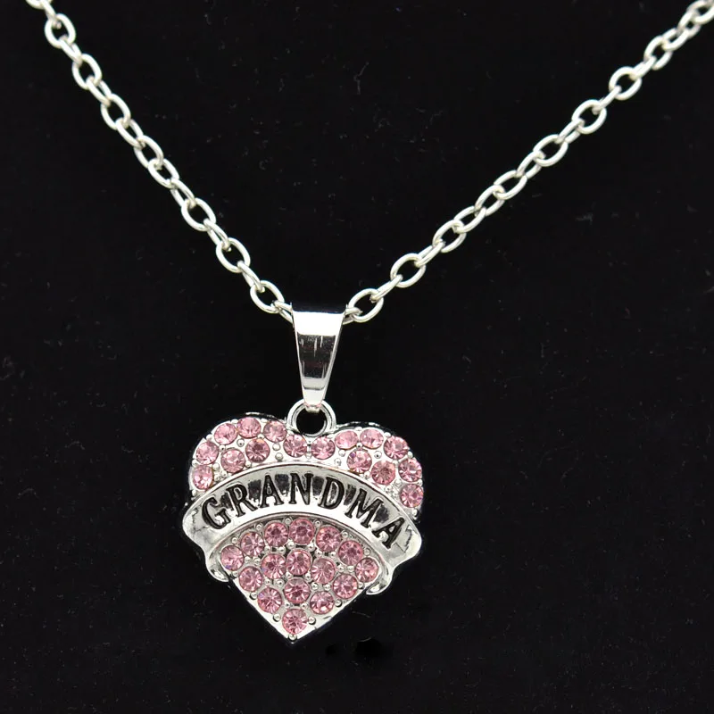 

Chain Pendant Grandma Mum Daughter Silver Necklaces & Pendants Jewelry for Women