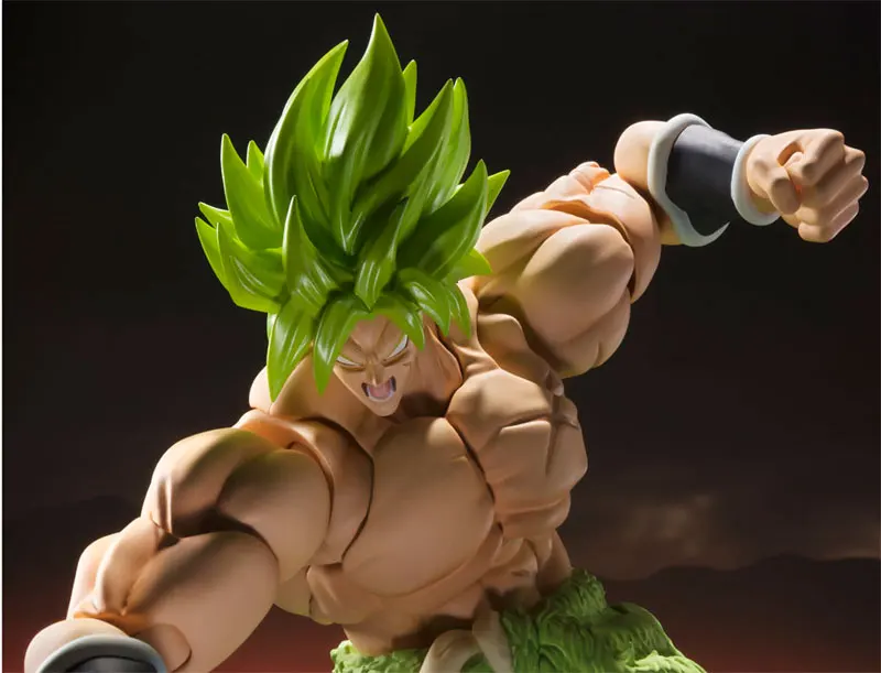 100% Оригинальные BANDAI духи Tamashii Наций S. H. Figuarts shf Action Figure-Супер Saiyan Broly полная мощность "Dragon Ball супер"