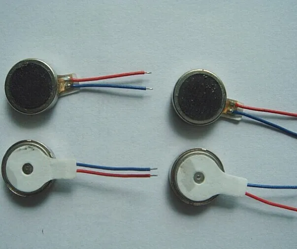 1000pcs lot new 1020 Voltage 3V Coin Vibration Micro Motor Flat Toy Cell Phone Pager Motor 2