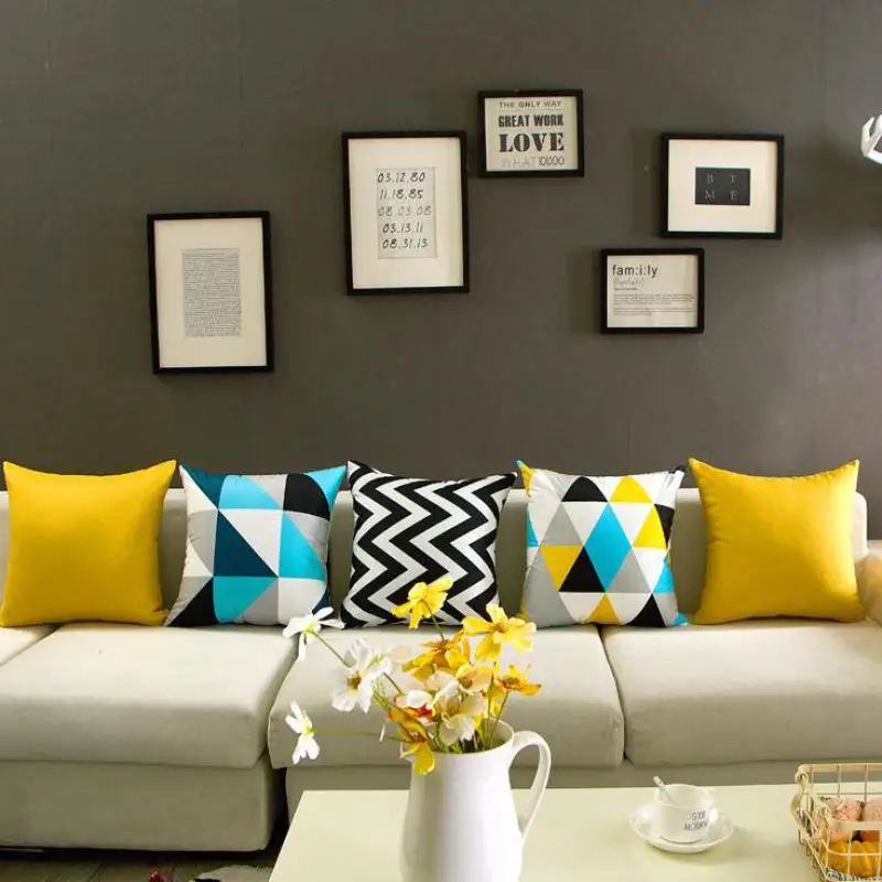 الشمال ببساطة هندسية وسادة ديكور المنزل الأسود والأبيض مخطط الماس نمط كرسي مكتب هلام وسادة Almofadas الفقرة أريكة الشمال ببساطة هندسية وسادة ديكور المنزل الأسود والأبيض مخطط الماس نمط كرسي مكتب هلام وسادة Almofadas الفقرة أريكة