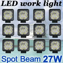 Tkeapl thtmh 12x27 Вт площади светодиодная лампа работы светлое пятно луча грузовик Прицепы Off Road морской внедорожник