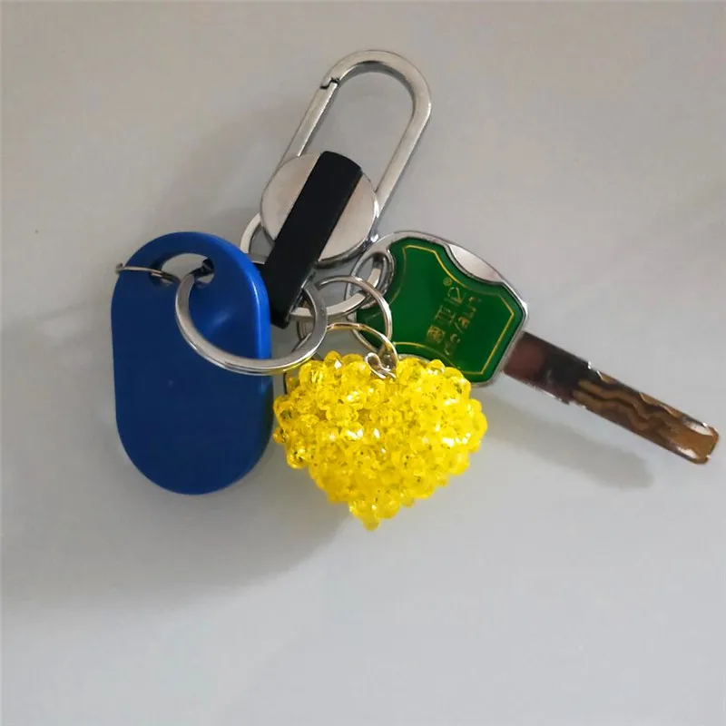 Милый брелок в виде сердца подарок для леди Ms. Bag подвеска ручной работы бусины