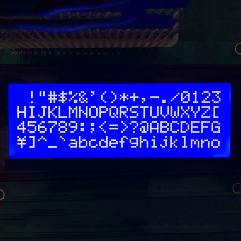 ЖК дисплей Glyduino 1604 16x4 символа с синей подсветкой|sensor doorbell|sensor receiversensor cable |