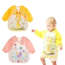 Модные детские нагрудники с принтом из мультфильма для новорожденных из EVA, водонепроницаемые, унисекс, Слюнявчики, Слюнявчики для кормления, полотенце для новорожденных, фартук, бандана