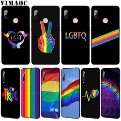 Мягкий силиконовый чехол для телефона YIMAOC LGBT love is Love LGBTQ для Xiaomi mi 9 8 A2 Lite A1 6 6X 5X pocophone f1 MAX 3 Cover mi 9 mi 8