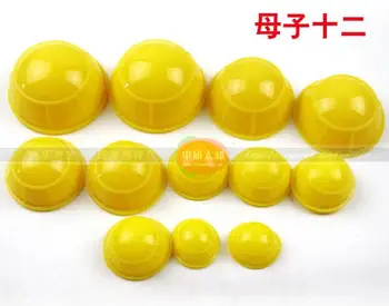 

Household Silicone Absorbent canister cupping 12pcs set free shipping
