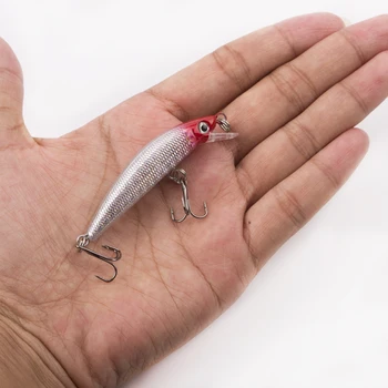 

Hot model professional fishing lures, minnow,crank 60mm 4g, Suspension slowly sinking fishing tackle hard bait