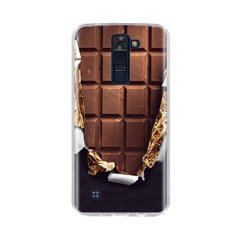 Чехол для LG K7 K8 Lte задняя крышка Мягкие силиконовые ТПУ чехлы Coque k7 телефонов 3D
