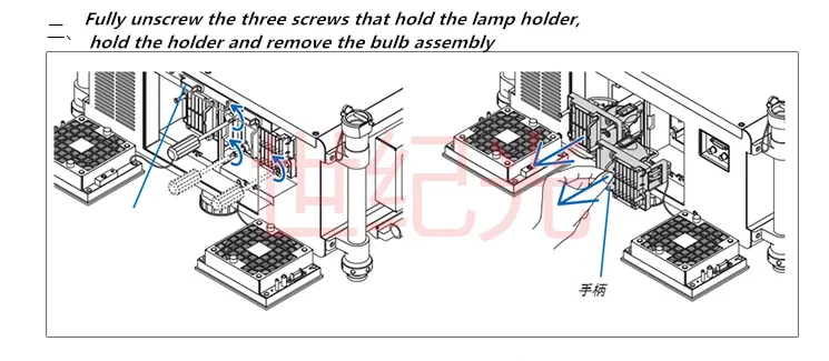 ZRLAMPS EC. J2101.001 лампой для XD1250P XD1170 XD1170D XD170D DNX0503 XD127