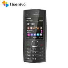 Nokia X2-02 Refurbished-Originele Unlocked Nokia X2-02 Single Core Symbian Os Bluetooth Fm Radio Dual Sim 1020Mah Gratis verzending