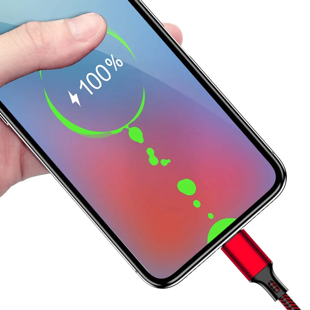Usb type-C кабель для передачи данных кабель для Xiaomi mi 9 Красный mi Note 7 samsung S8 S9 USB C Быстрая зарядка Android мобильный телефон тип-c кабели