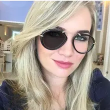 Мужские модные очки «кошачий глаз» брендовые дизайнерские женские солнцезащитные фотохромные очки для чтения негабаритные очки для пилота FML