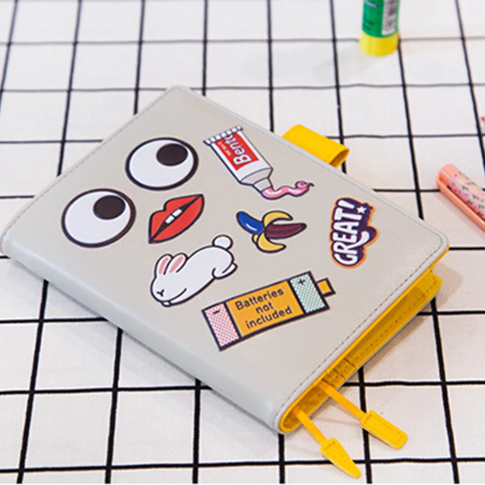 Creative Cartoon Graffiti Decorative DIY Stickers Leather ...