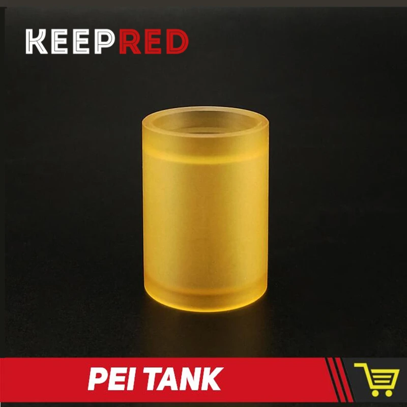 

Original KEEPRED Replacement Tank For Spica PRO MTL RTA Tank Replacement Ultem PEI Tank for Spica PRO MTL RTA Tank Atomizer