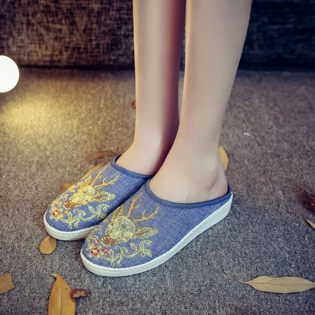 2017 Plus Size 35 43 Fashion Women Shoes Old Beijing Mary