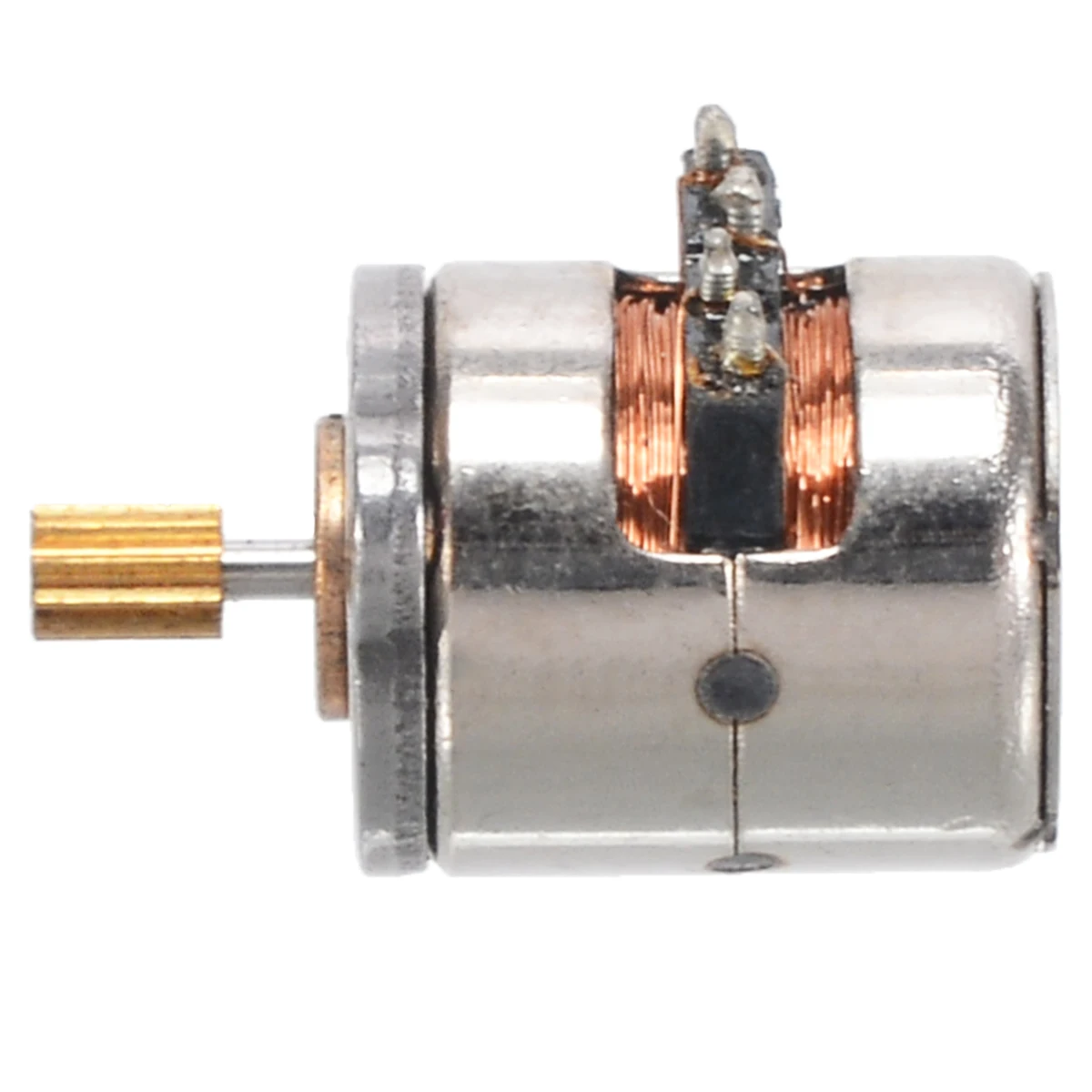 1Pcs Mini Micro Stepper Motor 8x9.2mm Small 2-phase 4-wire Stepper Motor With Copper Gear For Motor Parts