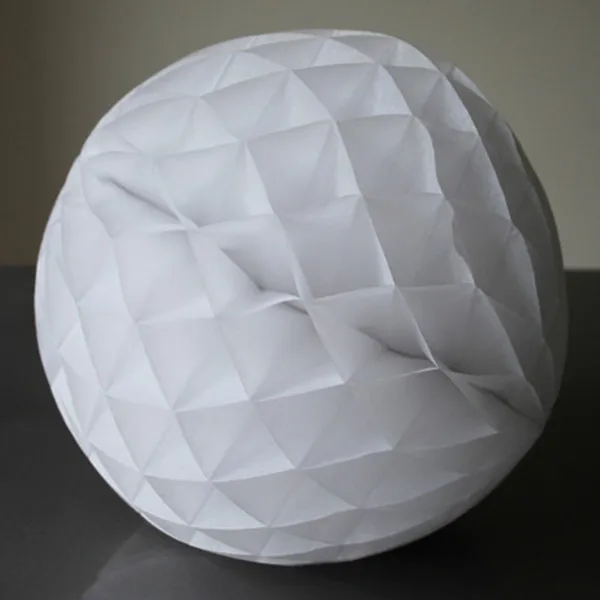 BALL25-white_honeycomb paper ball lanterns