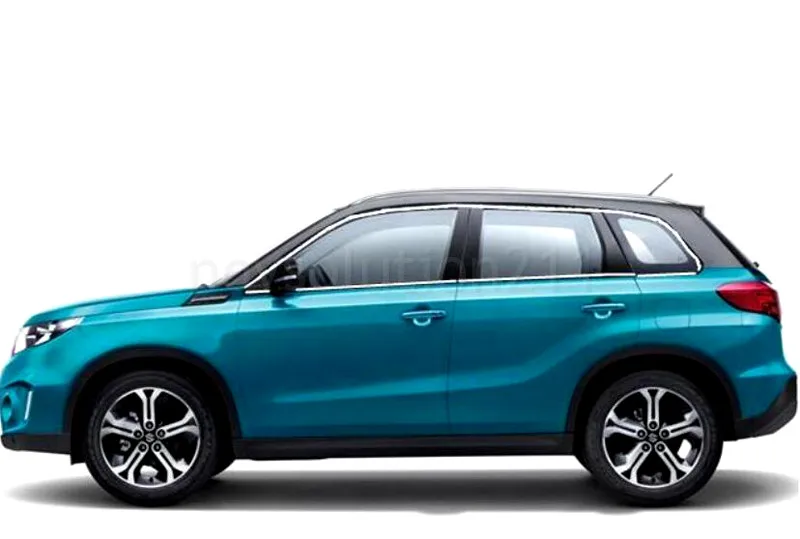 

2015 2016 14pcs Full Window Trim Without Center Pillar For Suzuki Vitara Escudo