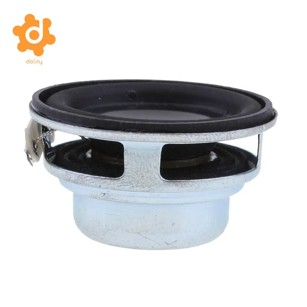 36mm 4Ohm 3W Full Range Audio Speaker Round Loudspeaker 16 Coil Rubber Edge