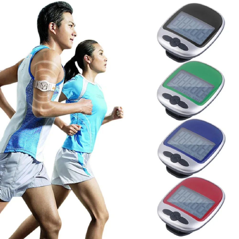 Buy LCD Pedometer Green Calorie Walking Running