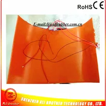 250*400*1,5 мм, силиконовая Резина 3d принтер нагреватель 12 В 190wadhesive1face 100 k Термистор 500 мм тефлоновый провод выходящий с короткой стороны