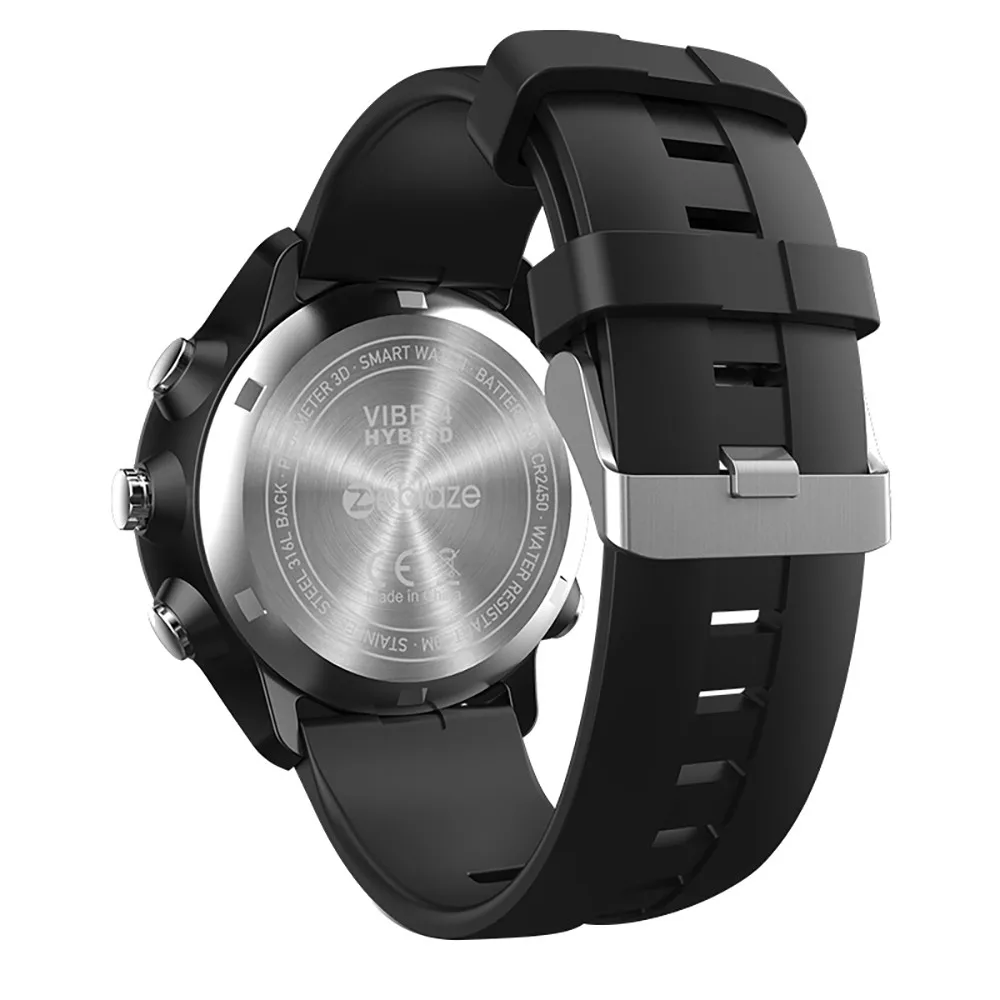 

Bluetooth Smart Watch Zeblaze VIBE 4 HYBRID Smart Watch Phone Sports Men Smartwatch iOS/ Android Q5Y8 Travel portable