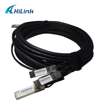 

Free Shipping! 5M 2pcs DAC Direct Attach Copper QSFP 40G QSFP to 4 SFP+ Passive QSFP-4SFP10G-CU5M Cable