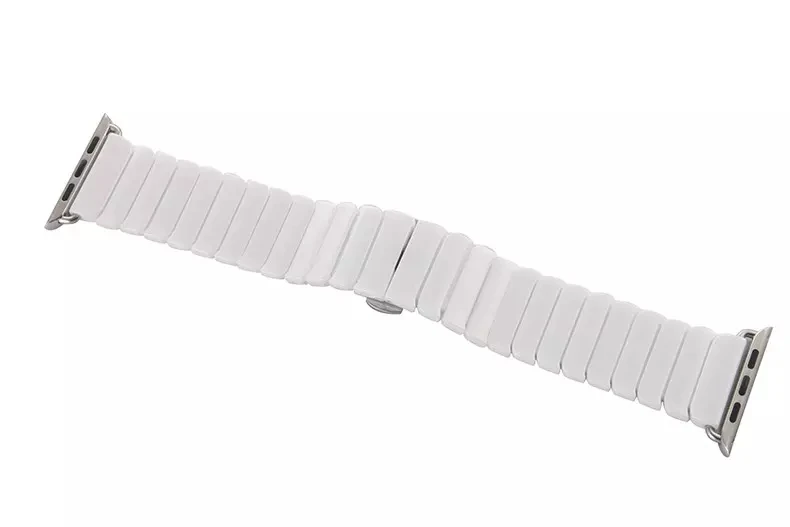 URVOI link браслет для apple watch 4 3 band космический керамический ремешок для iWatch 40 мм 44 мм цвет белый черный