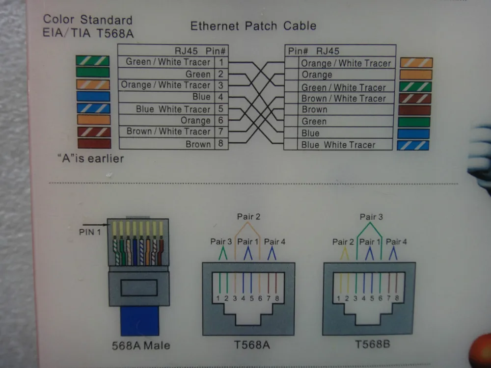 Распайка rj45 розетки