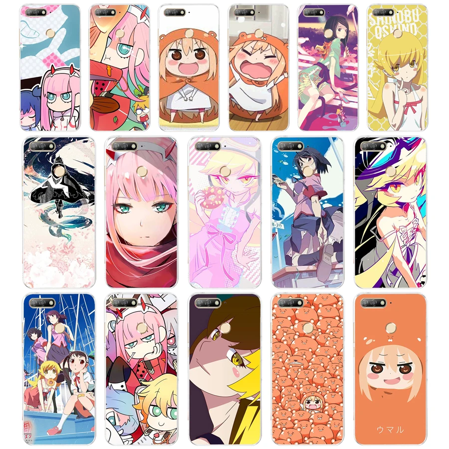 

88 ZX Monogatari TPU Soft Silicone Case For Huawei Honor P8 Lite 2017 7X 8X 7a pro 5.7 inch cell phone Cover