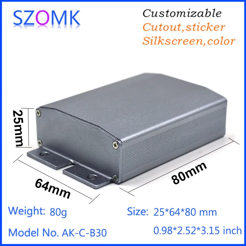 aluminum extrusion case szomk aluminum project box electronics enclosure for pcb aluminum amplifier housing box extruded junction box aluminum diy box pcb control enclosure electrical gps tracker outlet boxes  (5).jpg